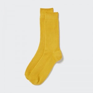 Uniqlo Colorful 50 Sokken Heren Geel | 1051498