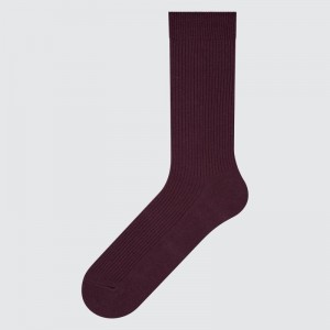 Uniqlo Colorful 50 Sokken Heren Rood | 8735704
