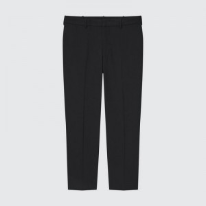 Uniqlo Smart Comfort Ankle Length Broek Heren Zwart | 3910956
