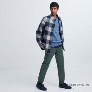 Uniqlo Ultra Stretch Color Jeans Dames Olijfgroen | 6378774
