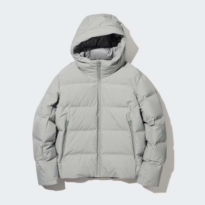 Uniqlo 3d Cut Seamless Down Parka Heren Grijs | 845694