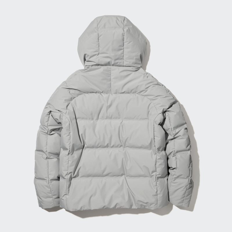 Uniqlo 3d Cut Seamless Down Parka Heren Grijs | 845694