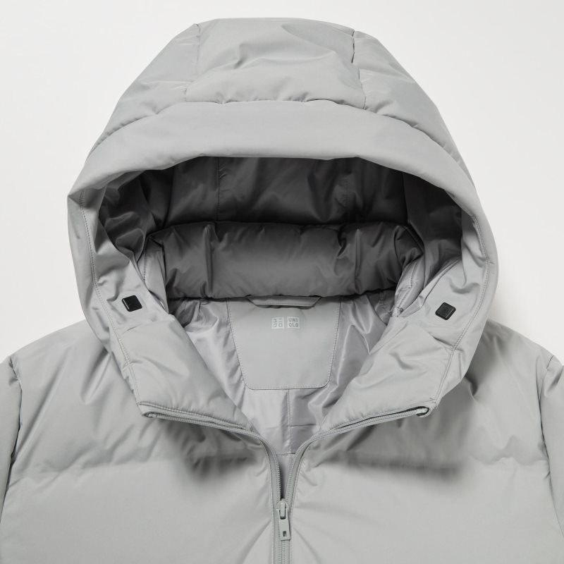 Uniqlo 3d Cut Seamless Down Parka Heren Grijs | 845694