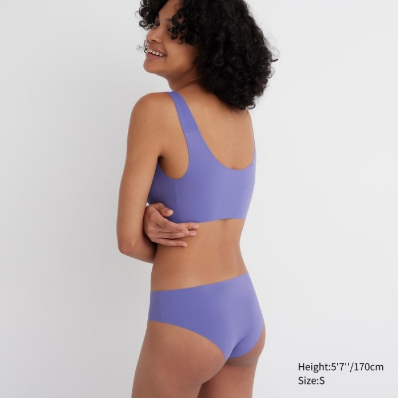 Uniqlo AIRism Ultra Seamless Regular Slips Dames Rood | 7468824