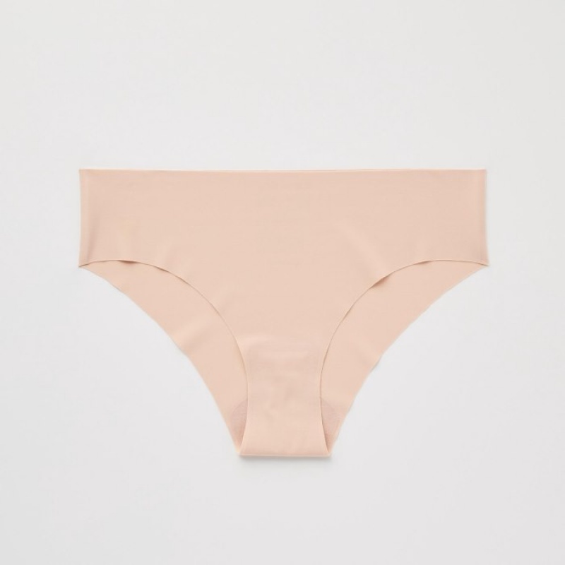 Uniqlo AIRism Ultra Seamless Regular Slips Dames Rood | 7468824