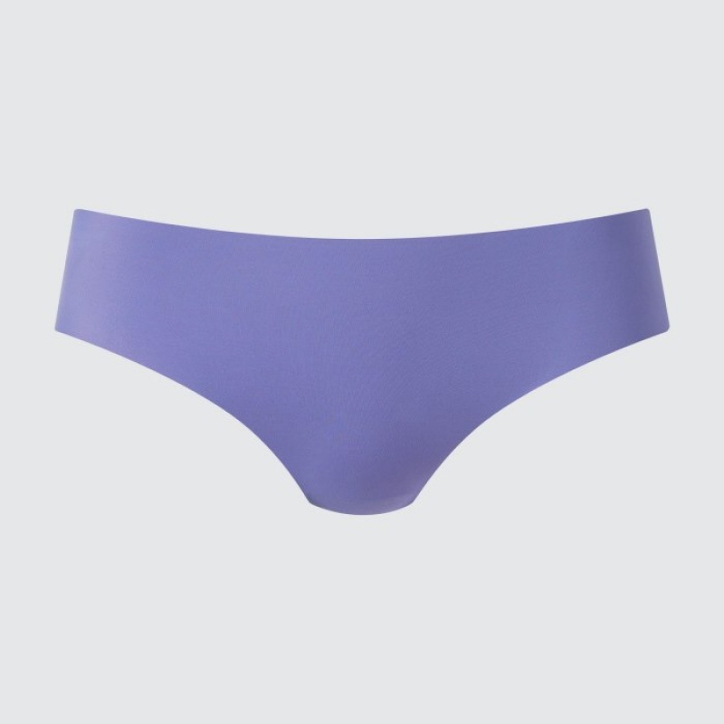 Uniqlo AIRism Ultra Seamless Regular Slips Dames Blauw | 1706958