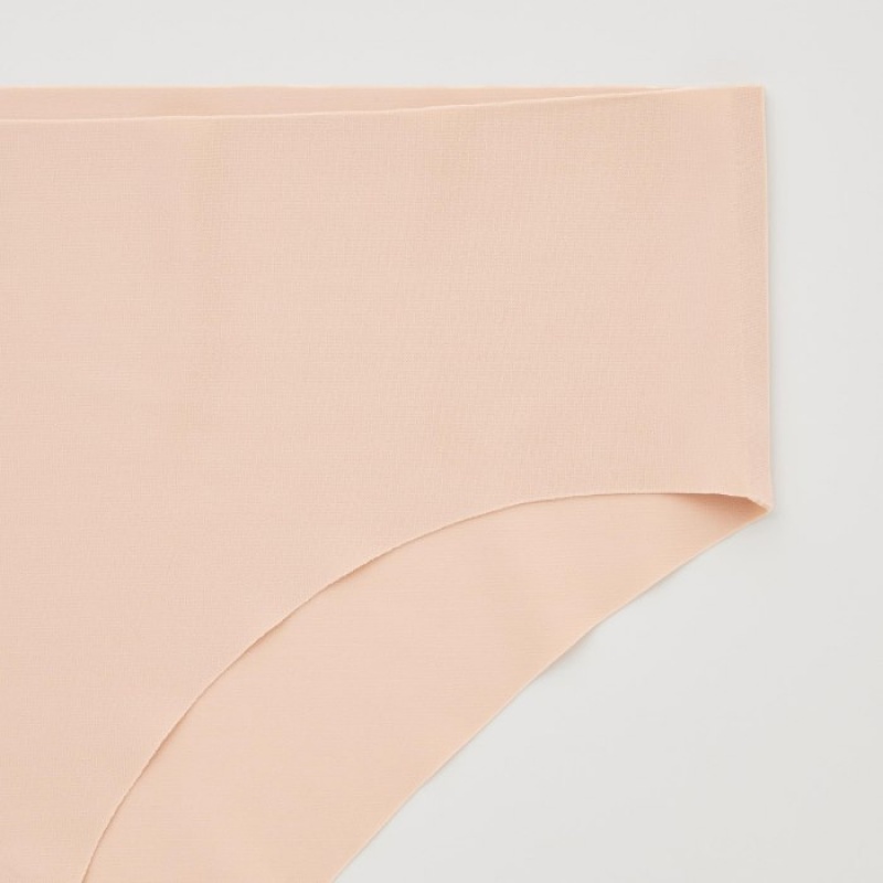 Uniqlo AIRism Ultra Seamless Regular Slips Dames Roze | 6171412