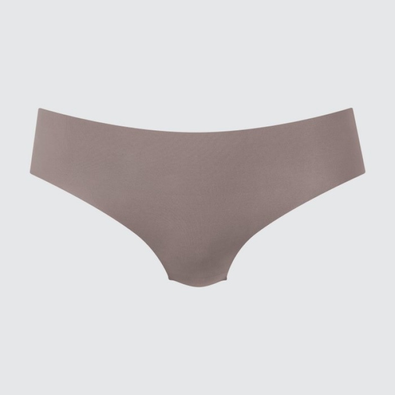 Uniqlo AIRism Ultra Seamless Regular Slips Dames Bruin | 4827369