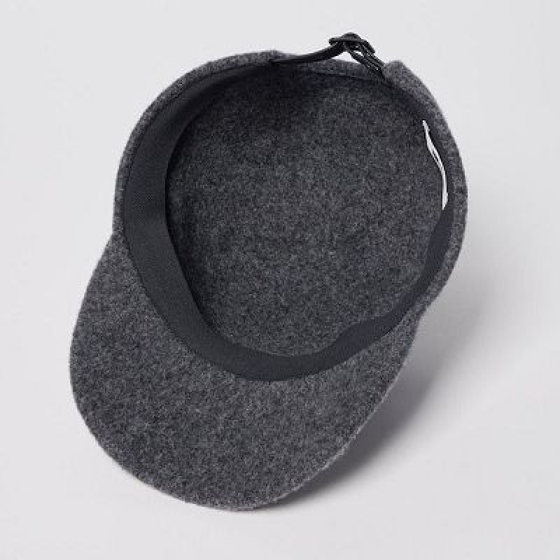 Uniqlo Adjustable Wool Caps Dames Grijs | 8486832