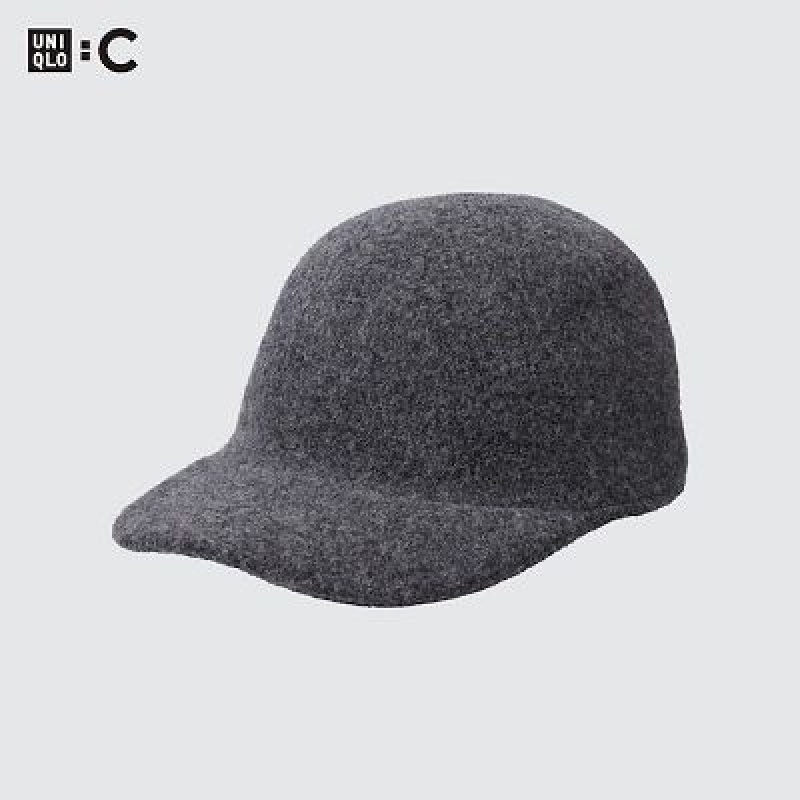 Uniqlo Adjustable Wool Caps Dames Grijs | 8486832