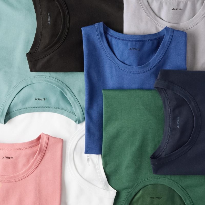 Uniqlo Airism Cotton Crew Neck T-shirts Heren Wit | 27448
