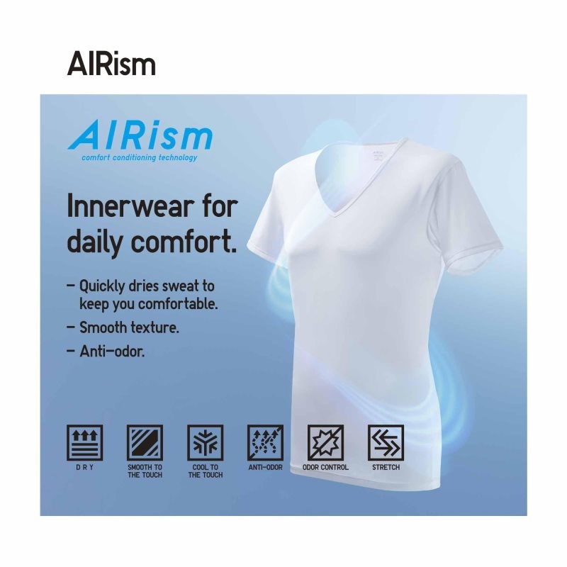 Uniqlo Airism Crew Neck Short-sleeve T-shirts Heren Wit | 5534352