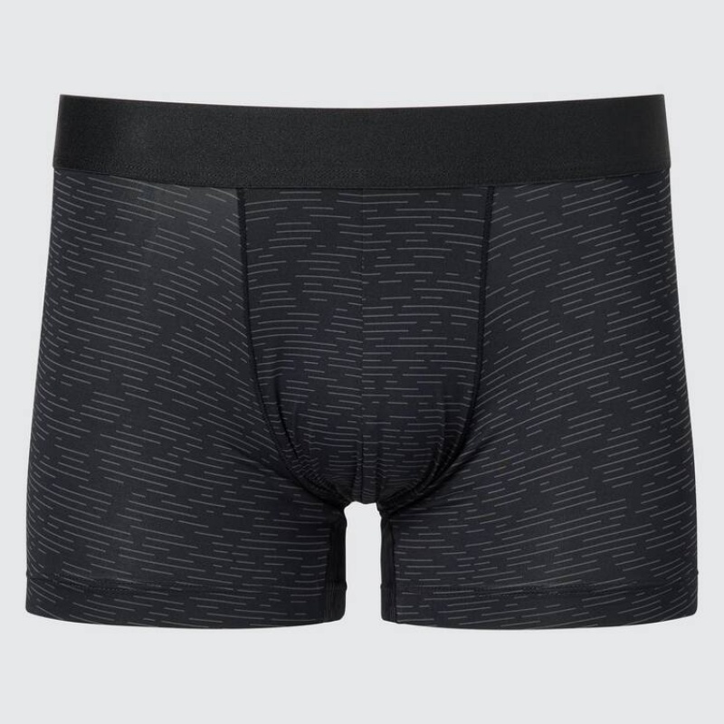 Uniqlo Airism Low Rise Boxers Ondergoed Heren Zwart | 1858100
