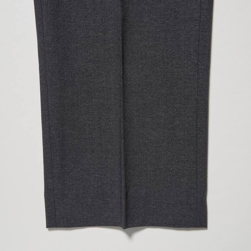 Uniqlo Airsense Ultra Light Wool-look Broek Heren Grijs | 3712299
