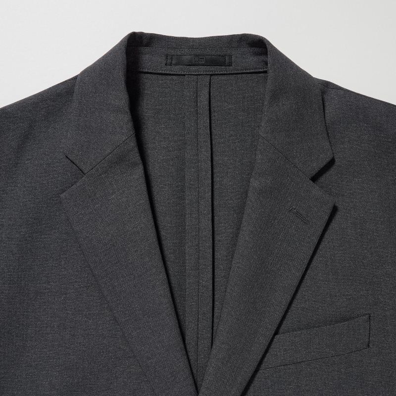Uniqlo Airsense Wool Like Ultra Light Jassen Heren Grijs | 8924483