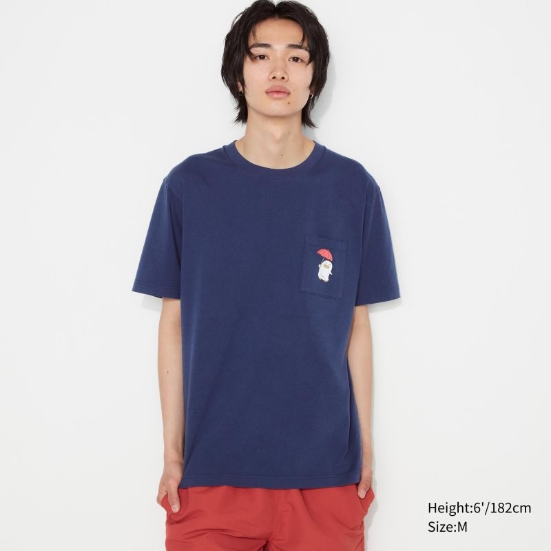 Uniqlo Anime Gintama Ut Short-sleeve Graphic T-shirts Heren Wit | 9647793