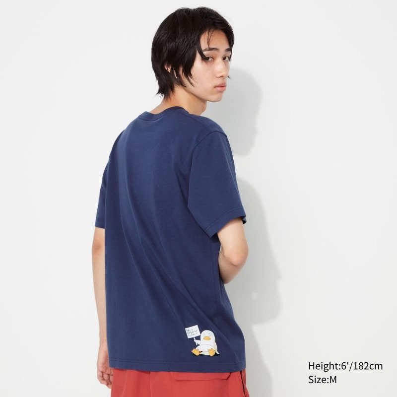 Uniqlo Anime Gintama Ut Short-sleeve Graphic T-shirts Heren Wit | 9647793