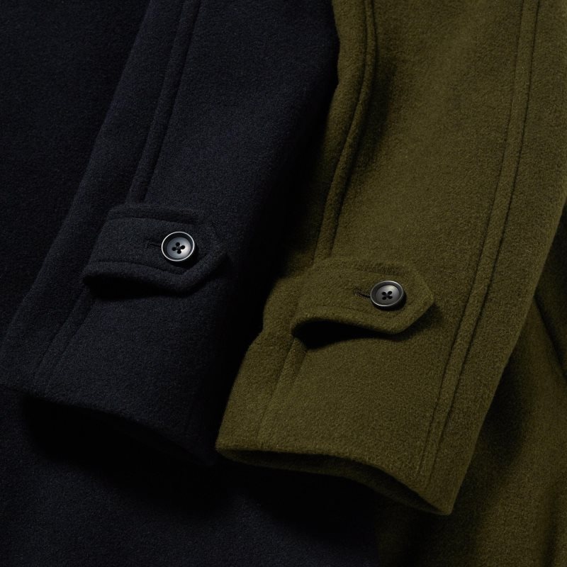 Uniqlo Balmacaan Jassen Heren Olijfgroen | 5804966
