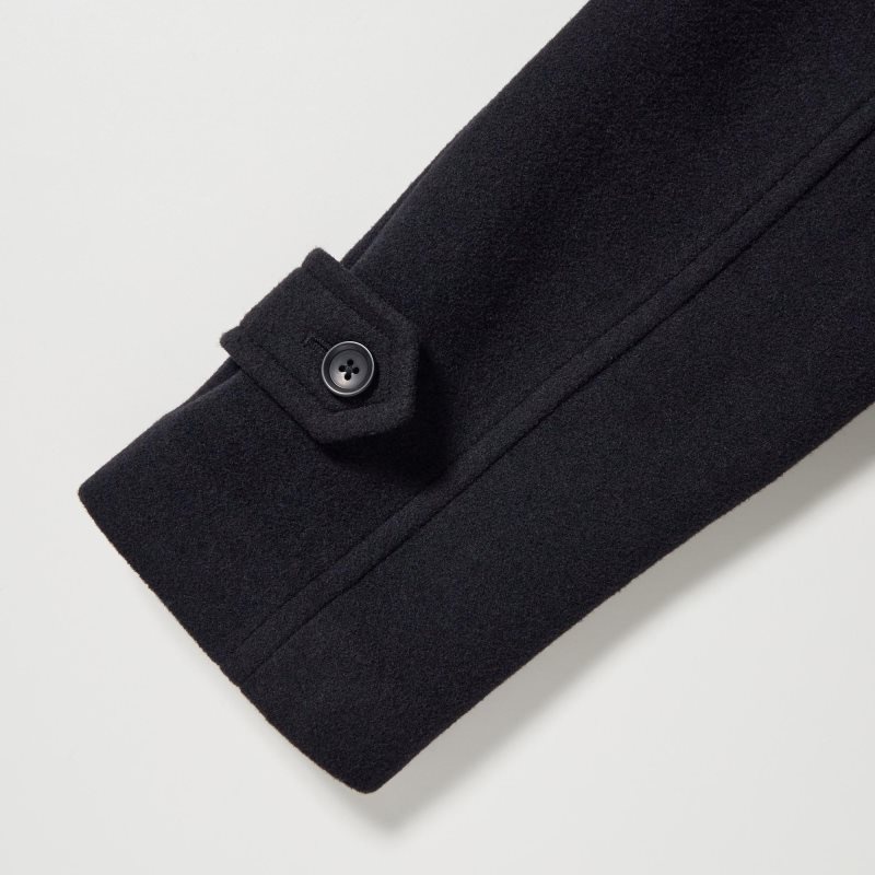 Uniqlo Balmacaan Jassen Heren Olijfgroen | 5804966