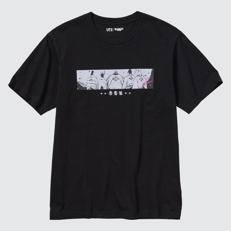 Uniqlo Bleach: Thousand-year Blood War Ut Short-sleeve Graphic T-shirts Heren Zwart | 8355444