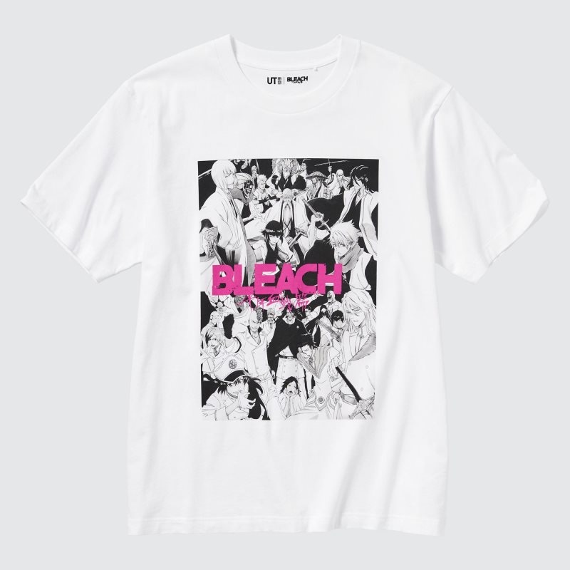 Uniqlo Bleach: Thousand-year Blood War Ut Short-sleeve Graphic T-shirts Heren Wit | 6528928