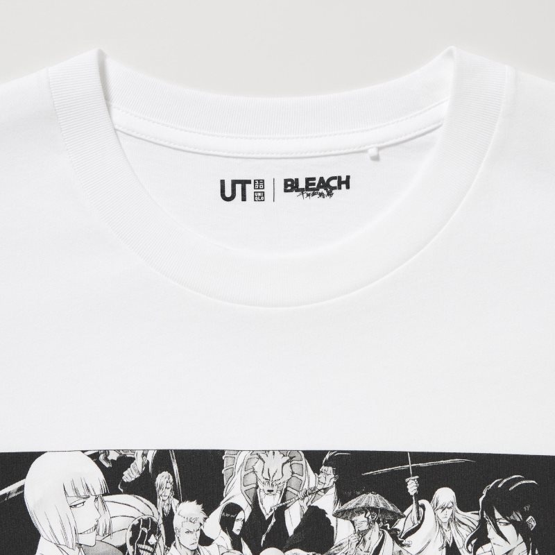 Uniqlo Bleach: Thousand-year Blood War Ut Short-sleeve Graphic T-shirts Heren Wit | 6528928