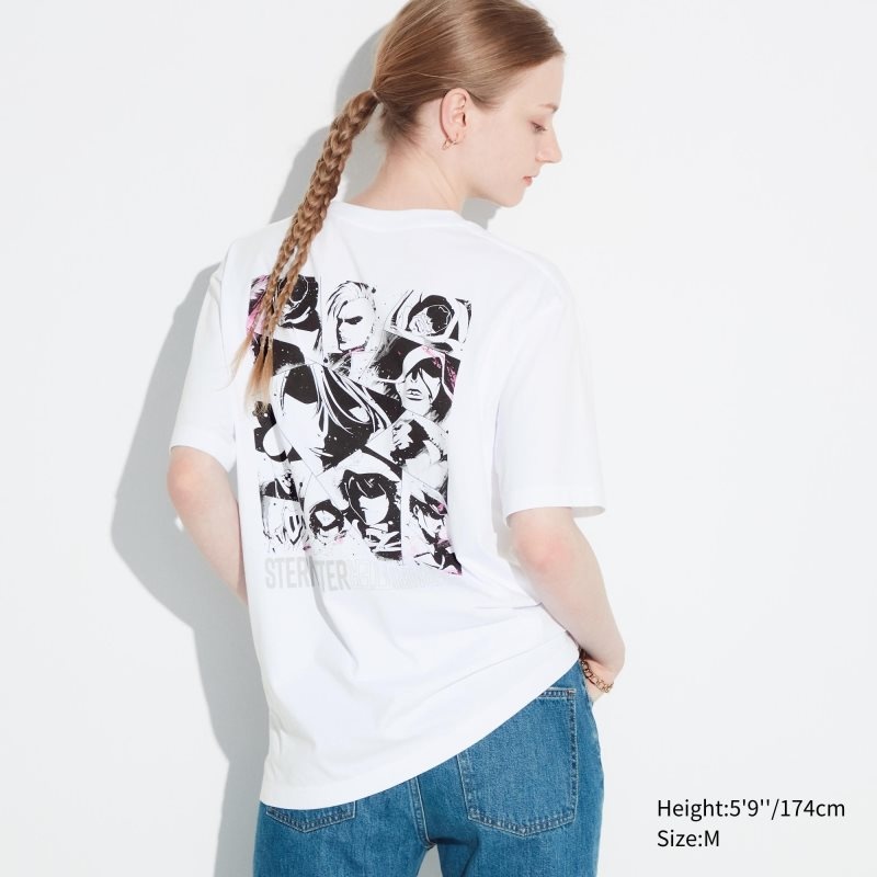 Uniqlo Bleach: Thousand-year Blood War Ut Short-sleeve Graphic T-shirts Heren Wit | 9083187