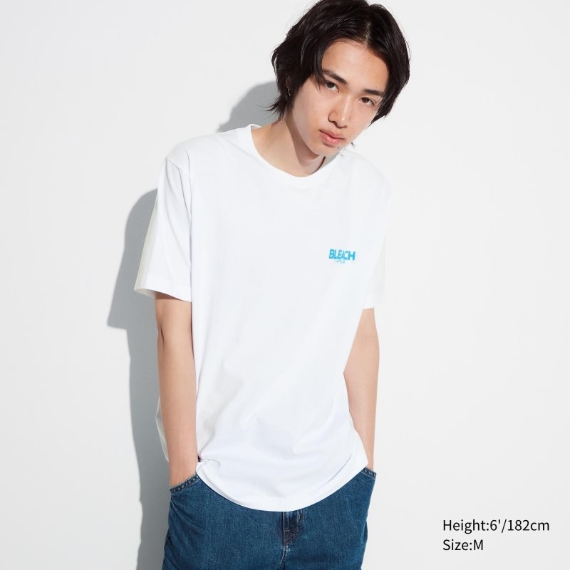 Uniqlo Bleach: Thousand-year Blood War Ut Short-sleeve Graphic T-shirts Heren Wit | 9083187