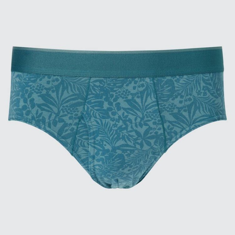 Uniqlo Briefs Ondergoed Heren Turquoise | 294763