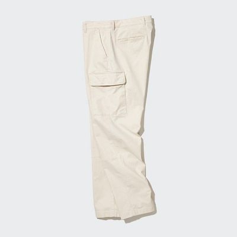 Uniqlo Cargo Broek Dames Beige | 590147