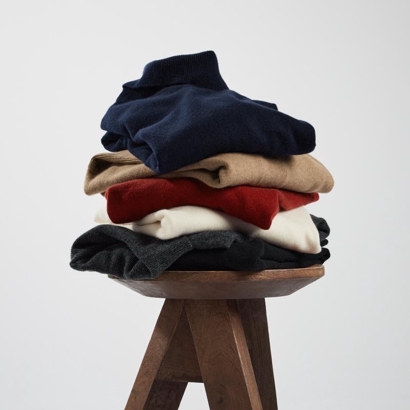 Uniqlo Cashmere Turtleneck Long-sleeve Truien Heren Wit | 9218241