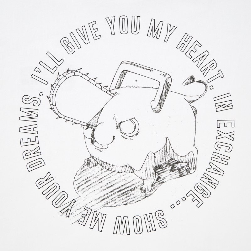 Uniqlo Chainsaw Man × Kosuke Kawamura Short Sleeve Ut Oversized T-shirts Heren Wit | 8952810