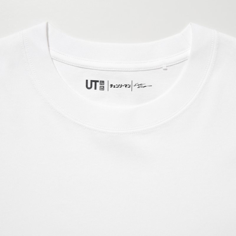 Uniqlo Chainsaw Man × Kosuke Kawamura Ut Long-sleeve Graphic T-shirts Heren Wit | 6649713