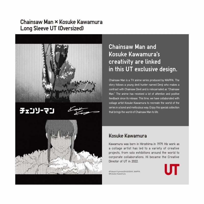 Uniqlo Chainsaw Man × Kosuke Kawamura Ut Long-sleeve Graphic T-shirts Heren Grijs | 750621