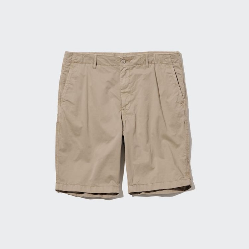 Uniqlo Chino Korte Broek Heren Bruin | 4540092