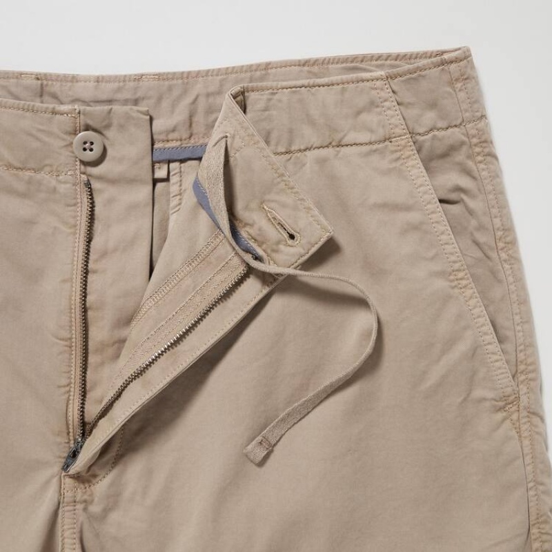 Uniqlo Chino Korte Broek Heren Bruin | 4540092