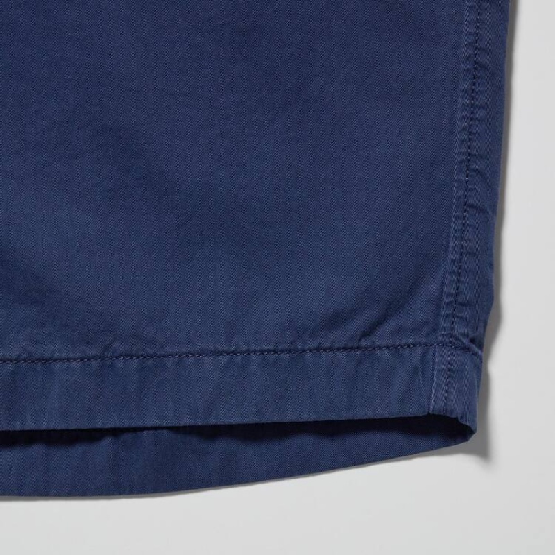 Uniqlo Chino Korte Broek Heren Donkerblauw | 2796842