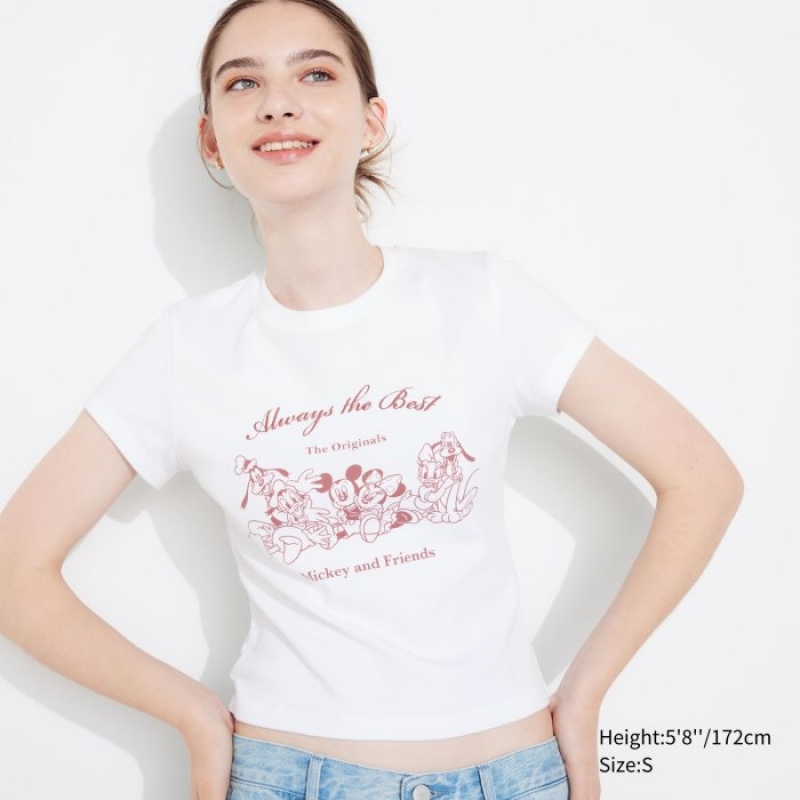 Uniqlo Collection UT Short-Sleeve T-shirts Dames Wit | 7881980