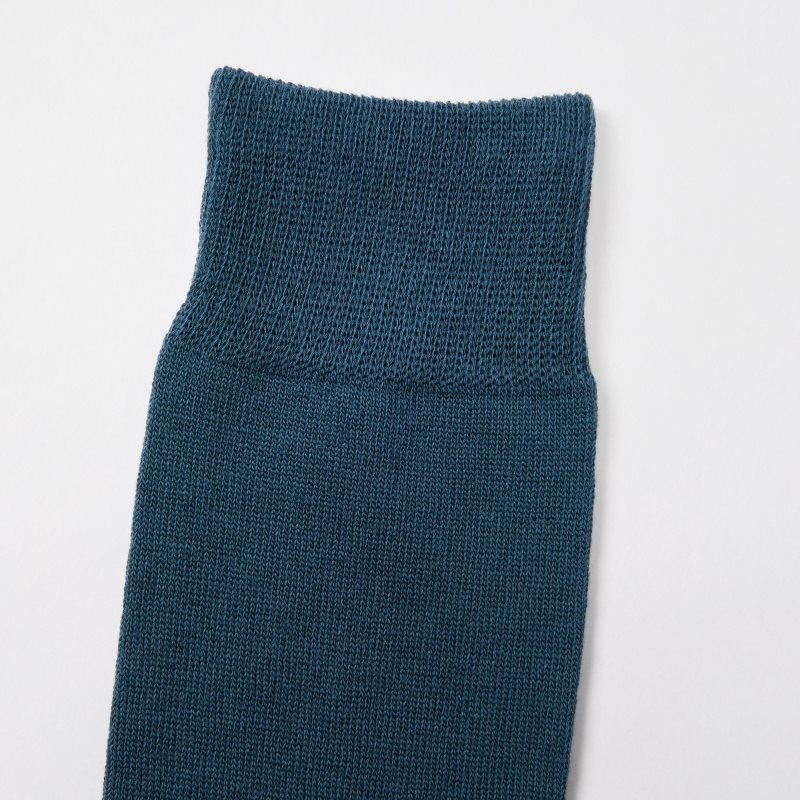 Uniqlo Color Block Sokken Heren Blauw | 9493684