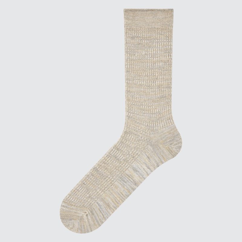 Uniqlo Colorful 50 Sokken Heren Beige | 1550055
