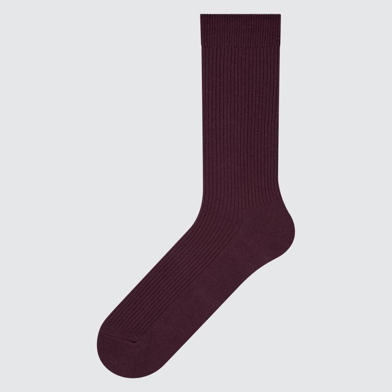 Uniqlo Colorful 50 Sokken Heren Rood | 8735704