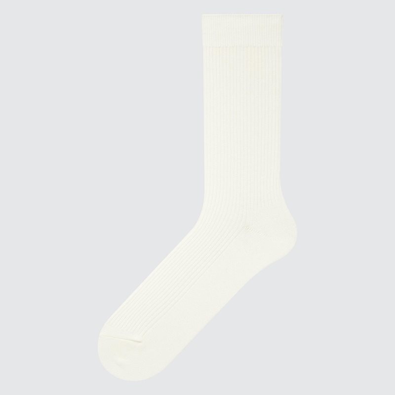Uniqlo Colorful 50 Sokken Heren Wit | 227011
