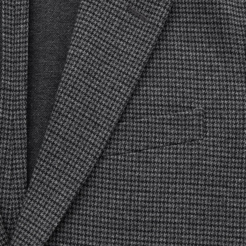 Uniqlo Comfort Houndstooth Jassen Heren Grijs | 4003524