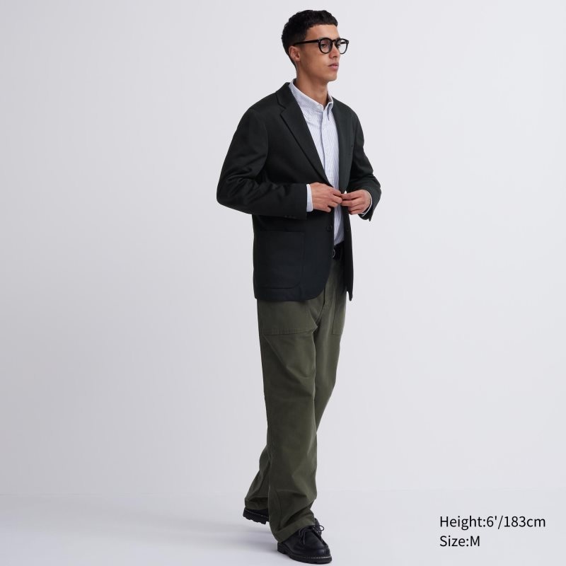 Uniqlo Comfort Jassen Heren Grijs | 7573991
