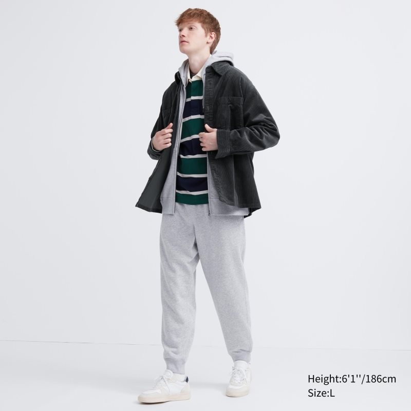 Uniqlo Corduroy Work Long-sleeve Overhemd Heren Donkerblauw | 5788564
