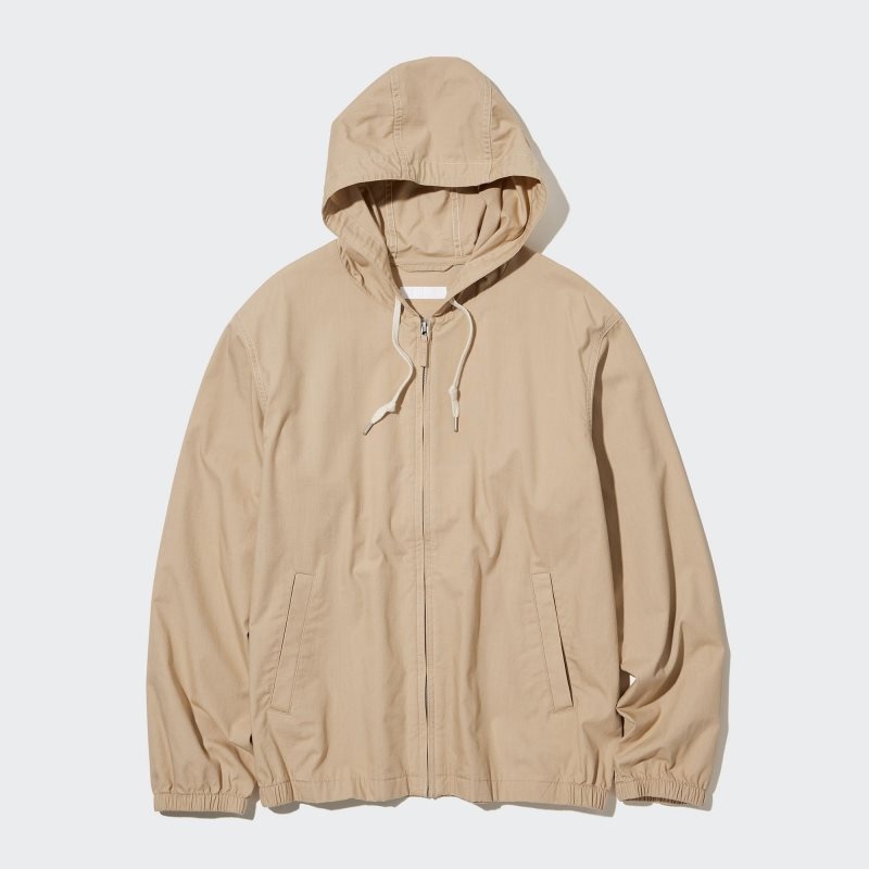 Uniqlo Cotton Parka Heren Beige | 4378967