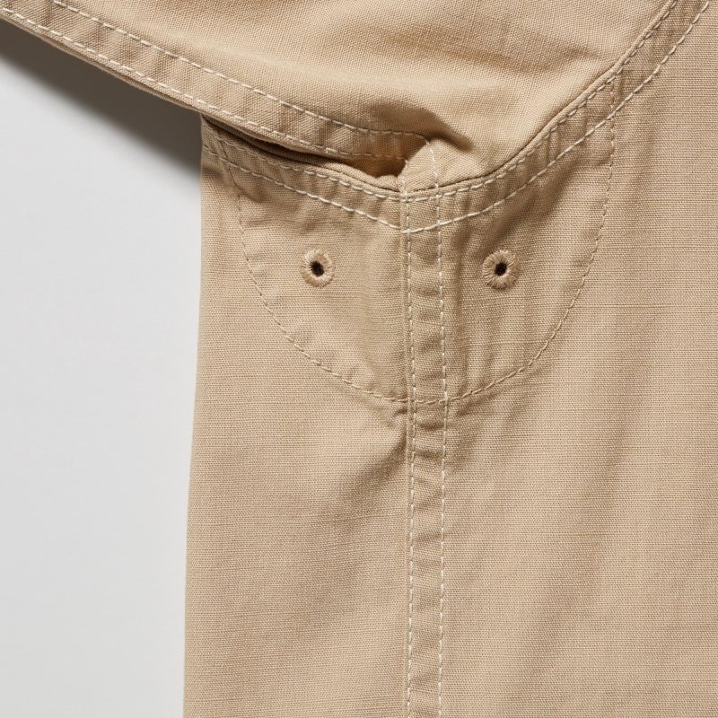 Uniqlo Cotton Parka Heren Wit | 3889873