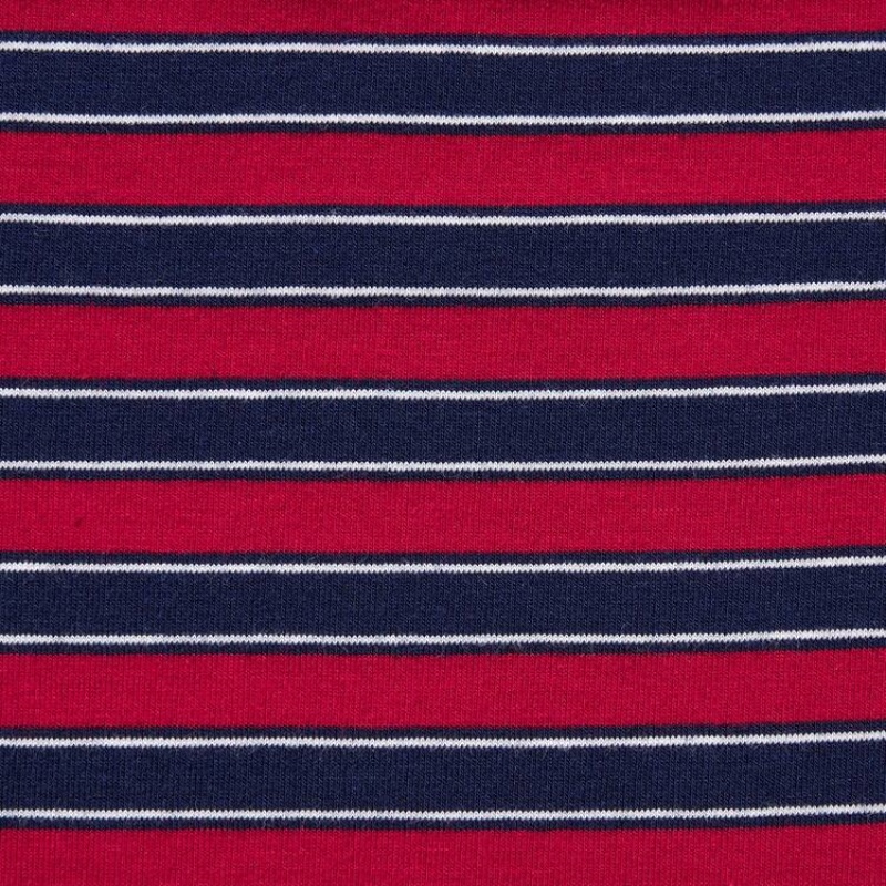 Uniqlo Cotton Striped Boxer Ondergoed Heren Rood | 6689504
