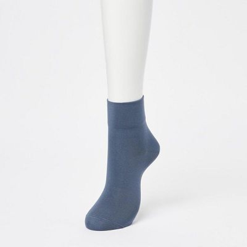 Uniqlo Crew Tapered (3 Pairs) Sokken Dames Grijs | 3603272