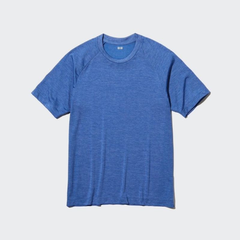 Uniqlo DRY-EX Crew Neck Short-Sleeve Printed T-shirts Dames Wit | 7103860